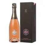 Champagne rosé Barons de Rothschild con estuche