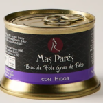 Bloc de foie gras de pato con higos 130 g