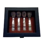 Set Cuillère: Cuatro cucharas de 6cm de nácar para caviar - Image 2